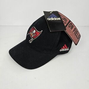 Vintage Tampa Bay Buccaneers Hat Adidas Pro Line On Field NWT Adjustable Strap